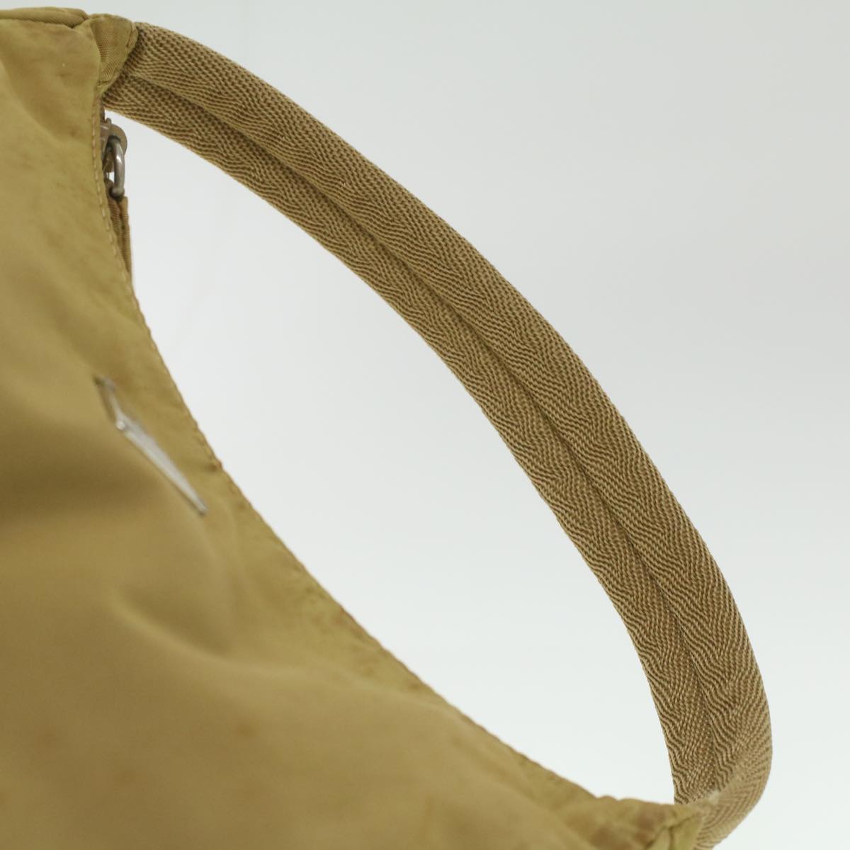 PRADA Accessory Pouch Nylon Khaki  37012