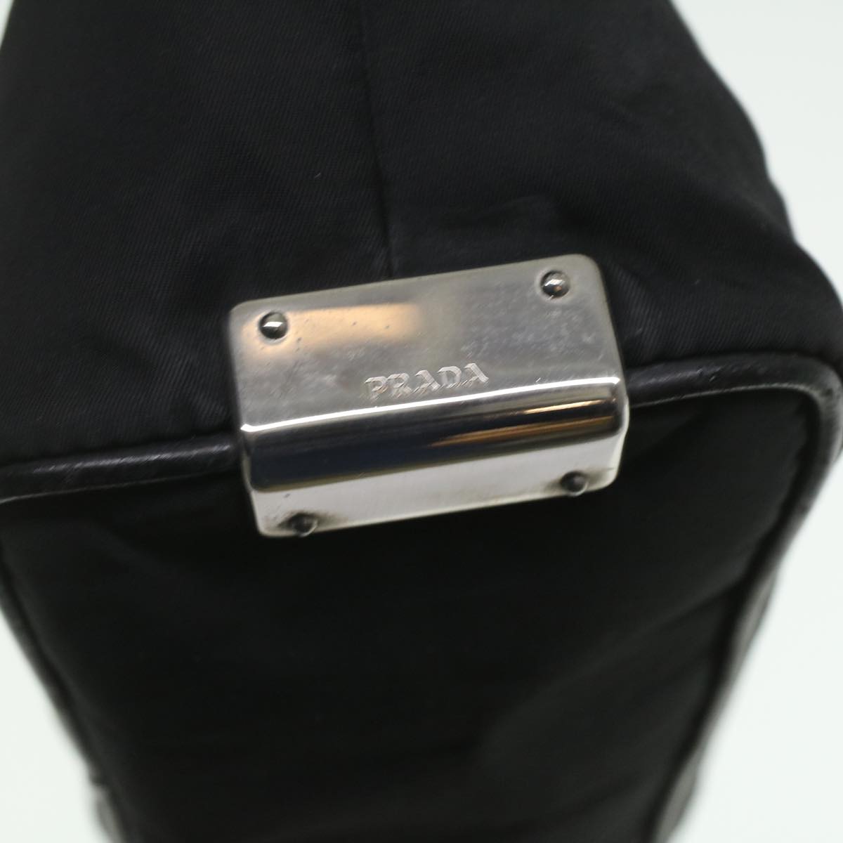 PRADA Accessory Pouch Nylon Black  37131