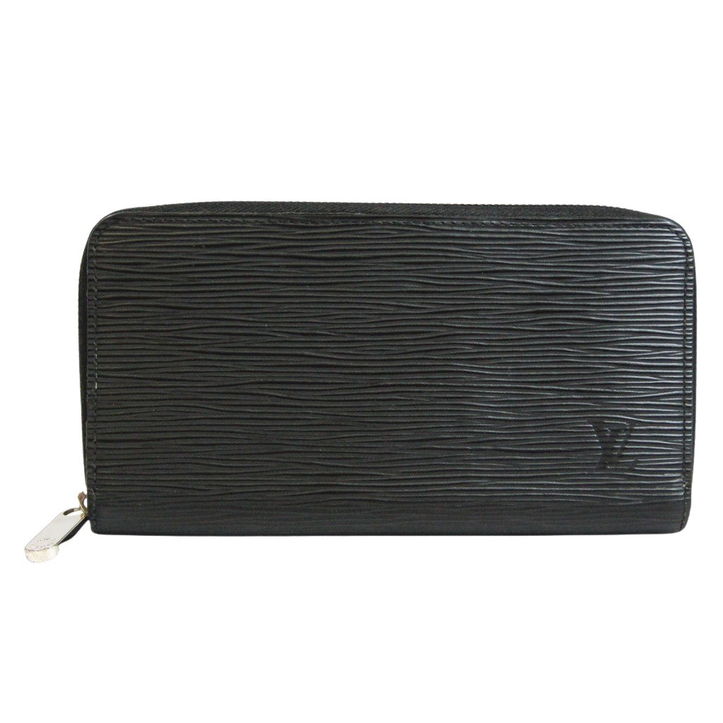 Louis Vuitton Black Leather Zippy wallet wallet accessories