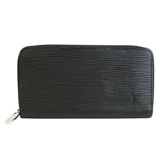 Louis Vuitton Black Leather Zippy wallet wallet accessories