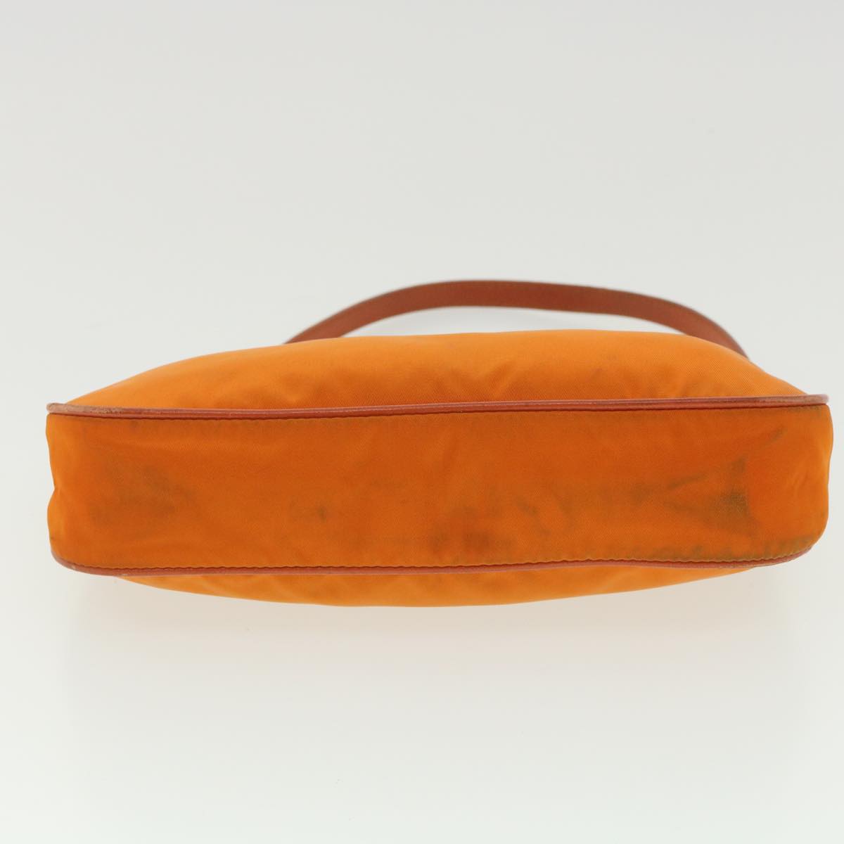 PRADA Accessory Pouch Nylon Orange  37889