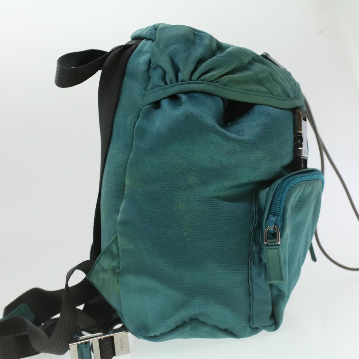 PRADA Backpack Wool Light Blue  38035