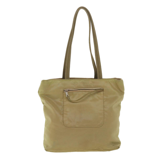 PRADA Shoulder Bag Nylon Khaki  38297