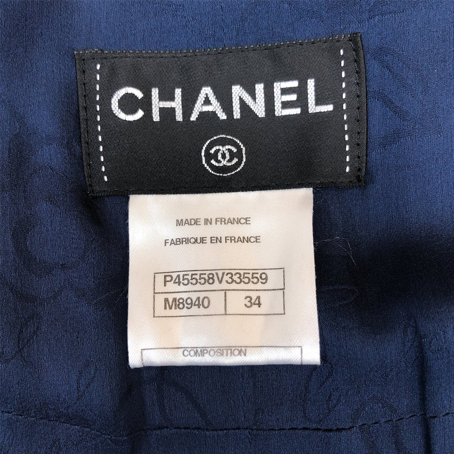 *CHANEL シャネル P45558 ツイード ノースリーブ キャミソール ドレス ワンピース