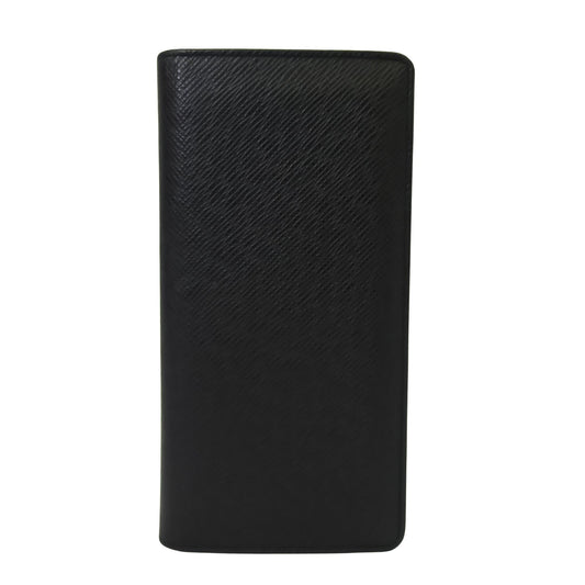 Louis Vuitton Black Leather Brazza wallet accessories