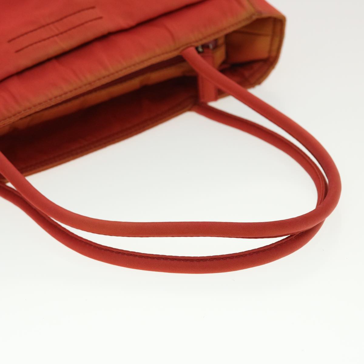 PRADA Shoulder Bag Nylon Red  39610