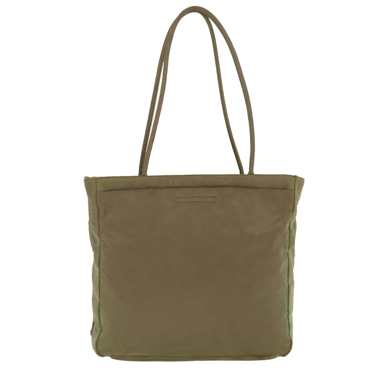 PRADA Shoulder Bag Nylon Khaki  39611