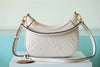 LV Bagatelle Monogram Empreinte Creme Beige For Women, Shoulder And Crossbody Bags 22cm/8.7in LV M46099