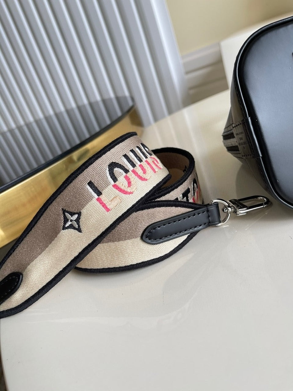 LV Alma BB Monogram Blossoms Black For Women, Shoulder And Crossbody Bags 9.3in/23.5cm LV M59217