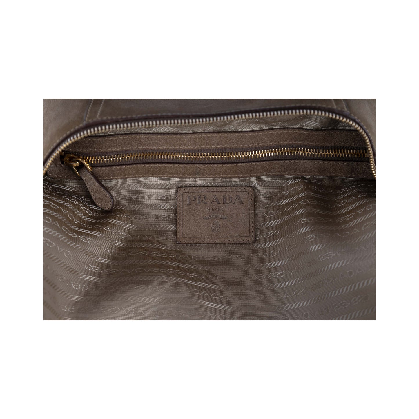 PRADA Prada Antik Cervo Hobo Bag