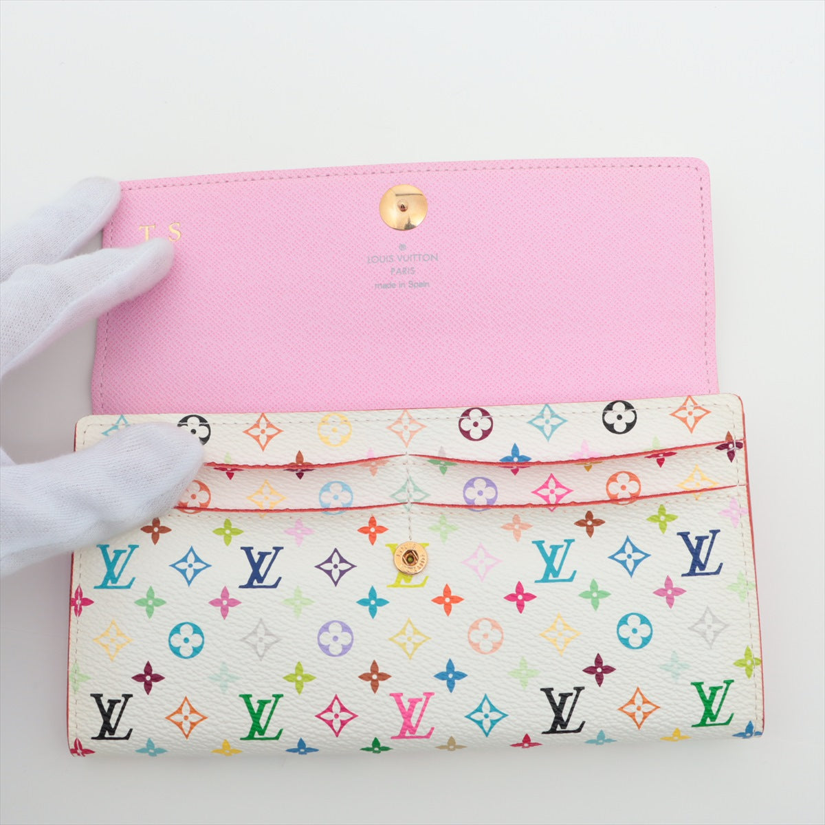 Louis Vuitton Multicolor Sarah Long Wallet