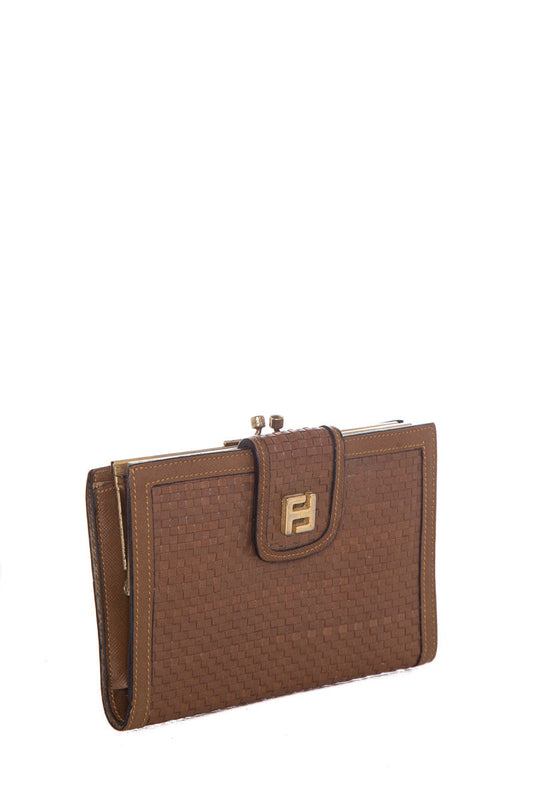 Fendi Vintage Brown Wallet