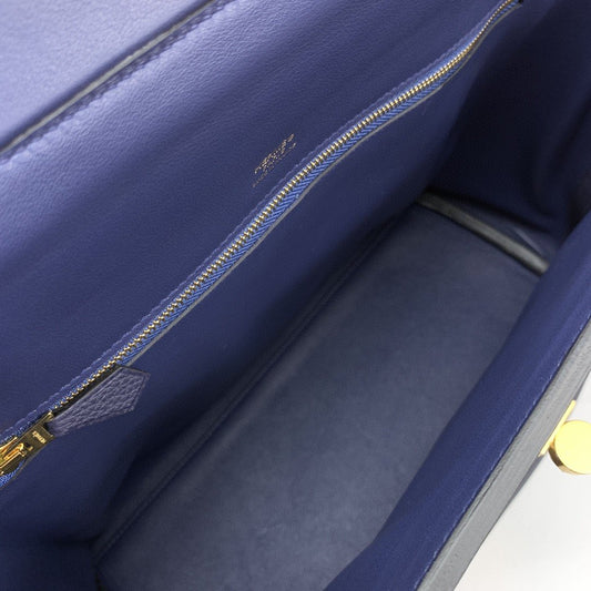 HM 24/24 Evercolor Swift Navy Blue For Women, Handbags, Shoulder Bag 11.4in/29cm