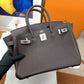 HM Birkin 30 Togo Dark Grey Bag Silver Hardware For Women, Womenâ€™s Handbags 11.8in/30cm