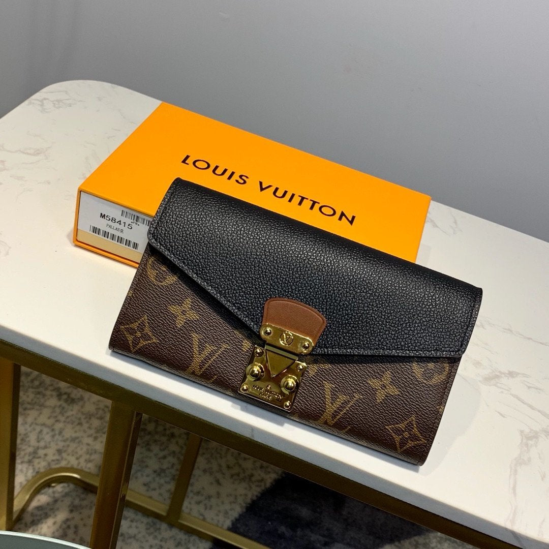 Louis Vuitton pallas Wallet Monogram canvas