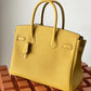 HM Birkin Nata Swift Yellow For Women Gold Toned Hardware 11.8in/30cm