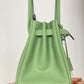 HM Birkin Nata Swift Green For Women Silver Toned Hardware 11.8in/30cm