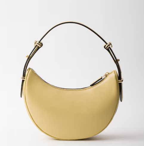 Prada Arqué leather shoulder bag