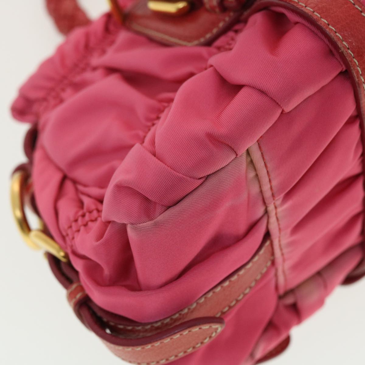 PRADA Hand Bag Nylon 2way Pink  40325