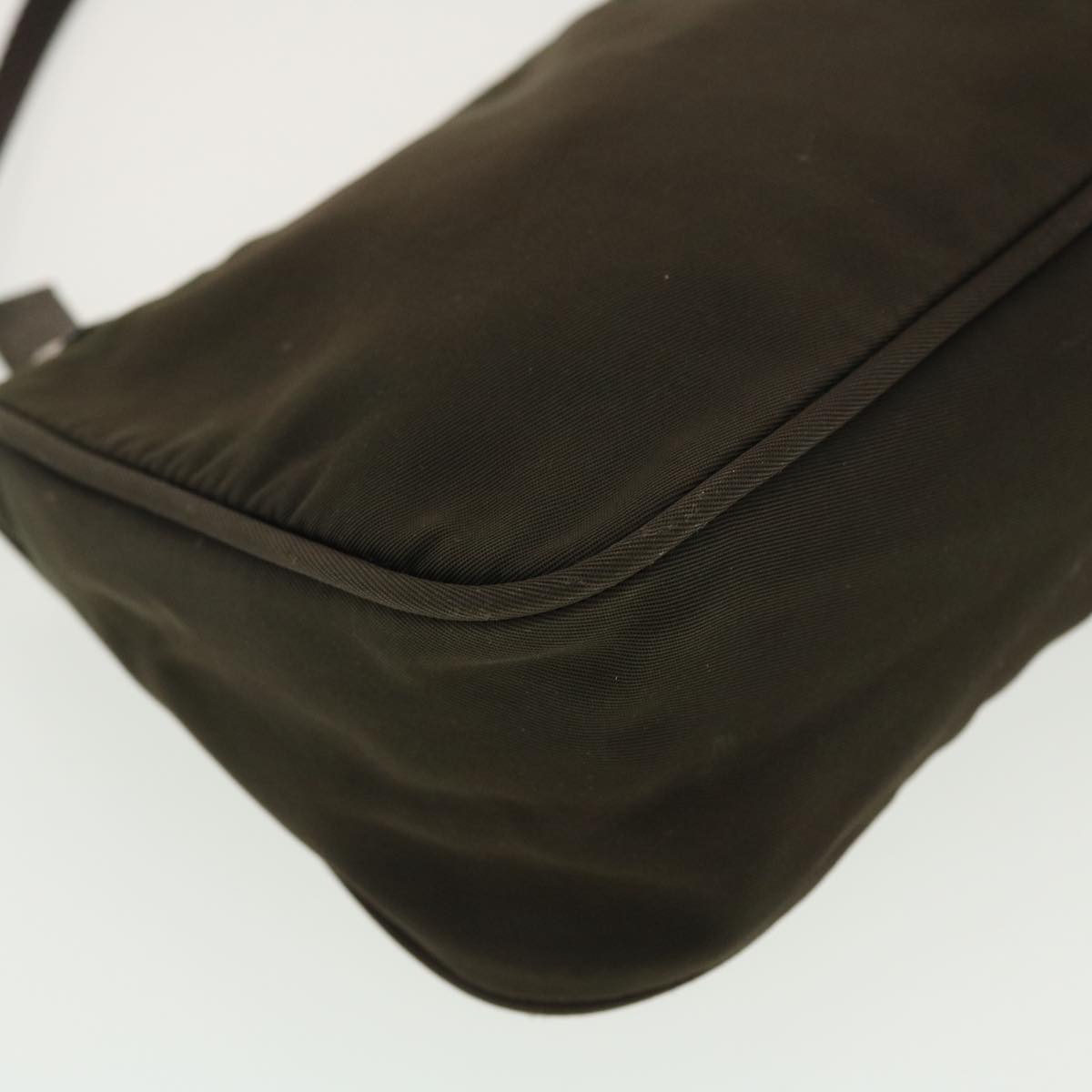 PRADA Accessory Pouch Nylon Khaki  40332