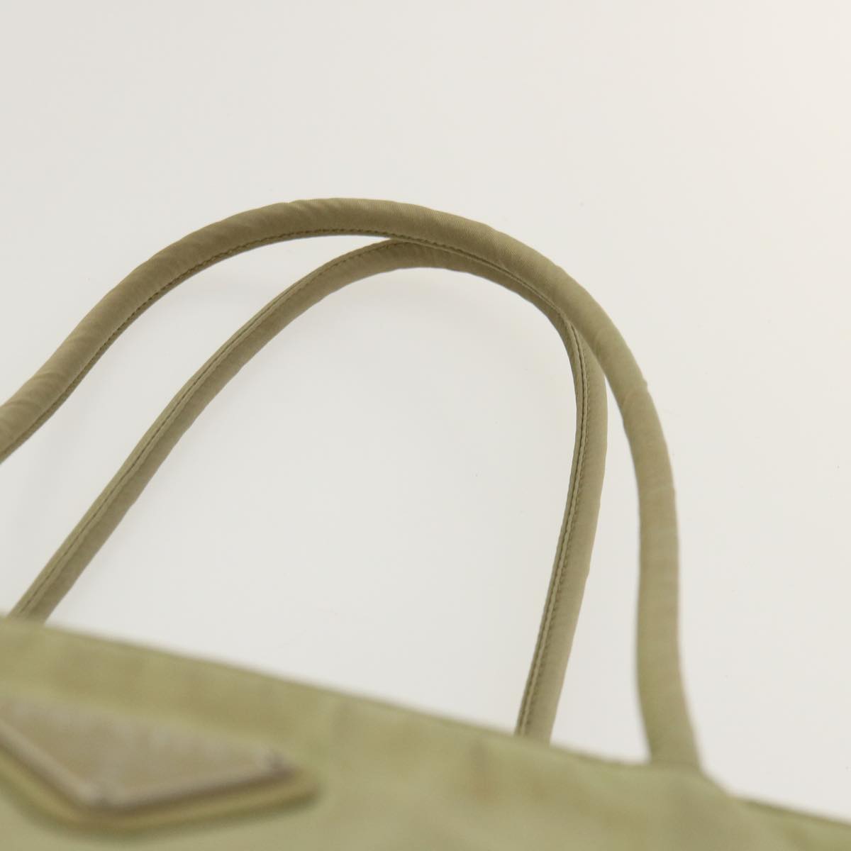 PRADA Shoulder Bag Nylon Khaki  40350