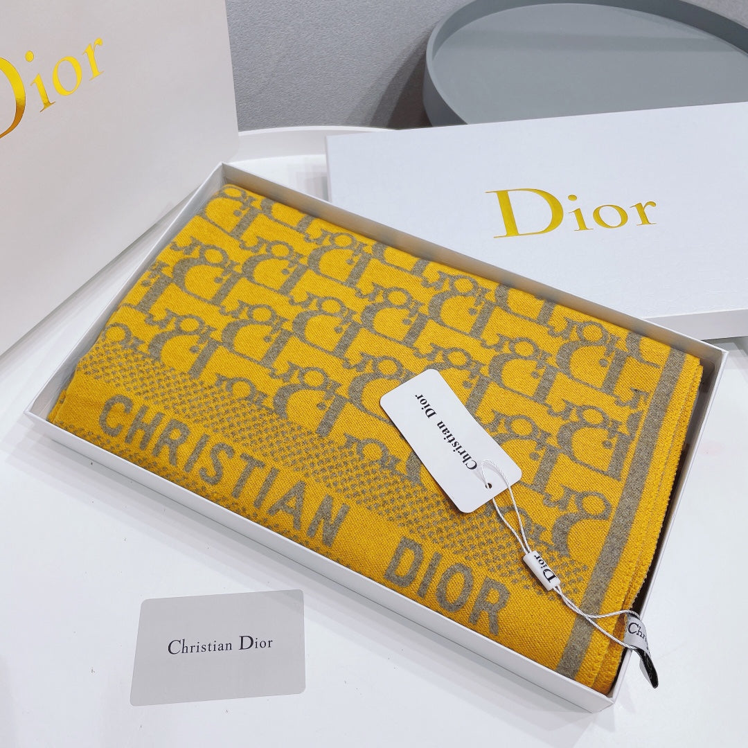 EN - Luxury  Christian Dior Scarf 005