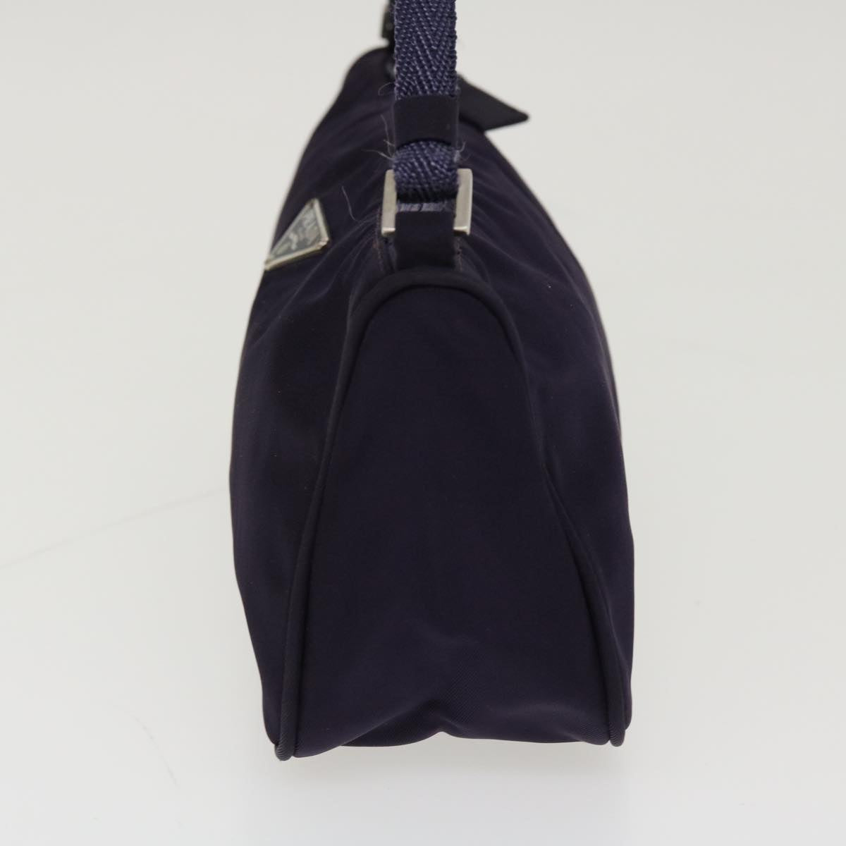 PRADA Accessory Pouch Nylon Purple  42092