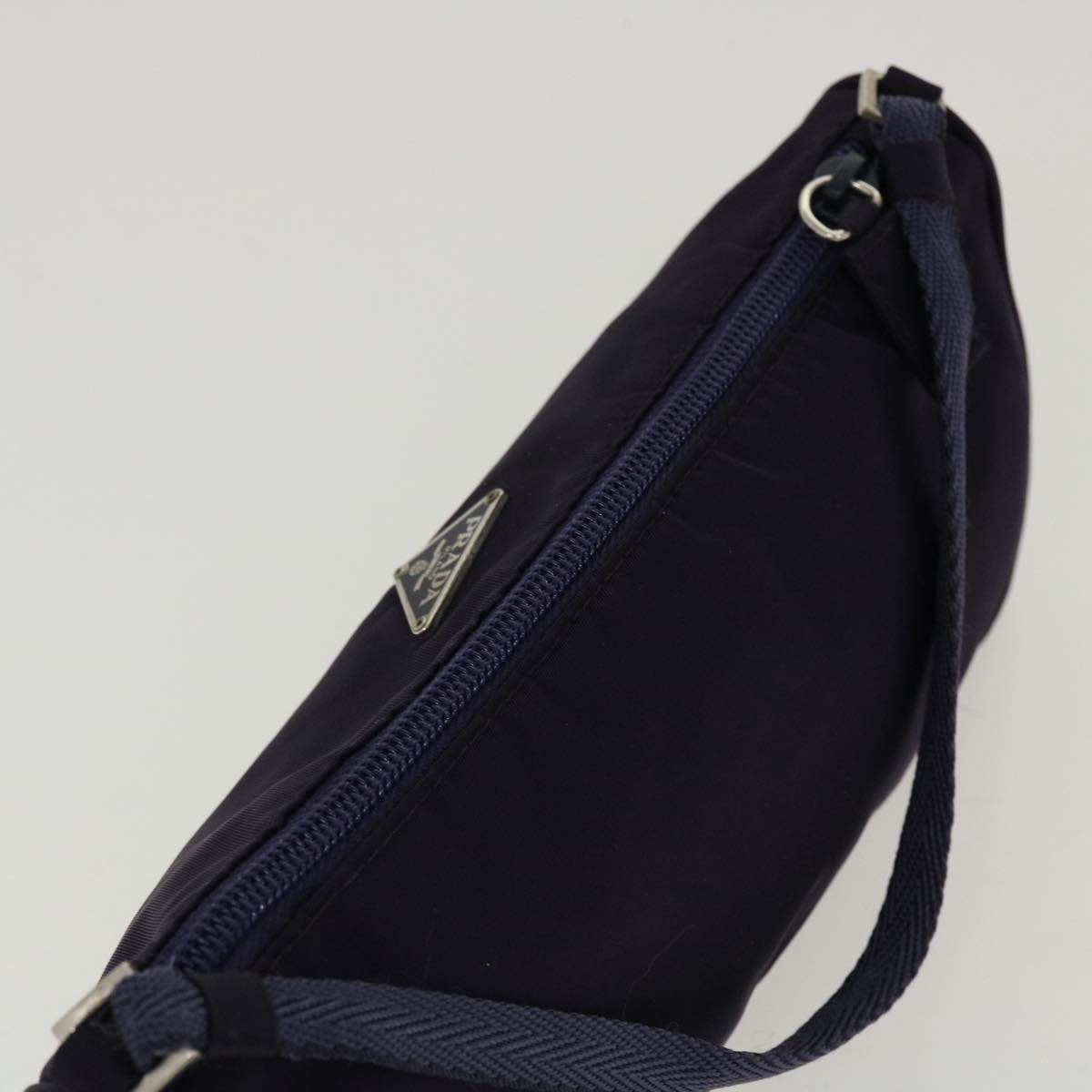 PRADA Accessory Pouch Nylon Purple  42092