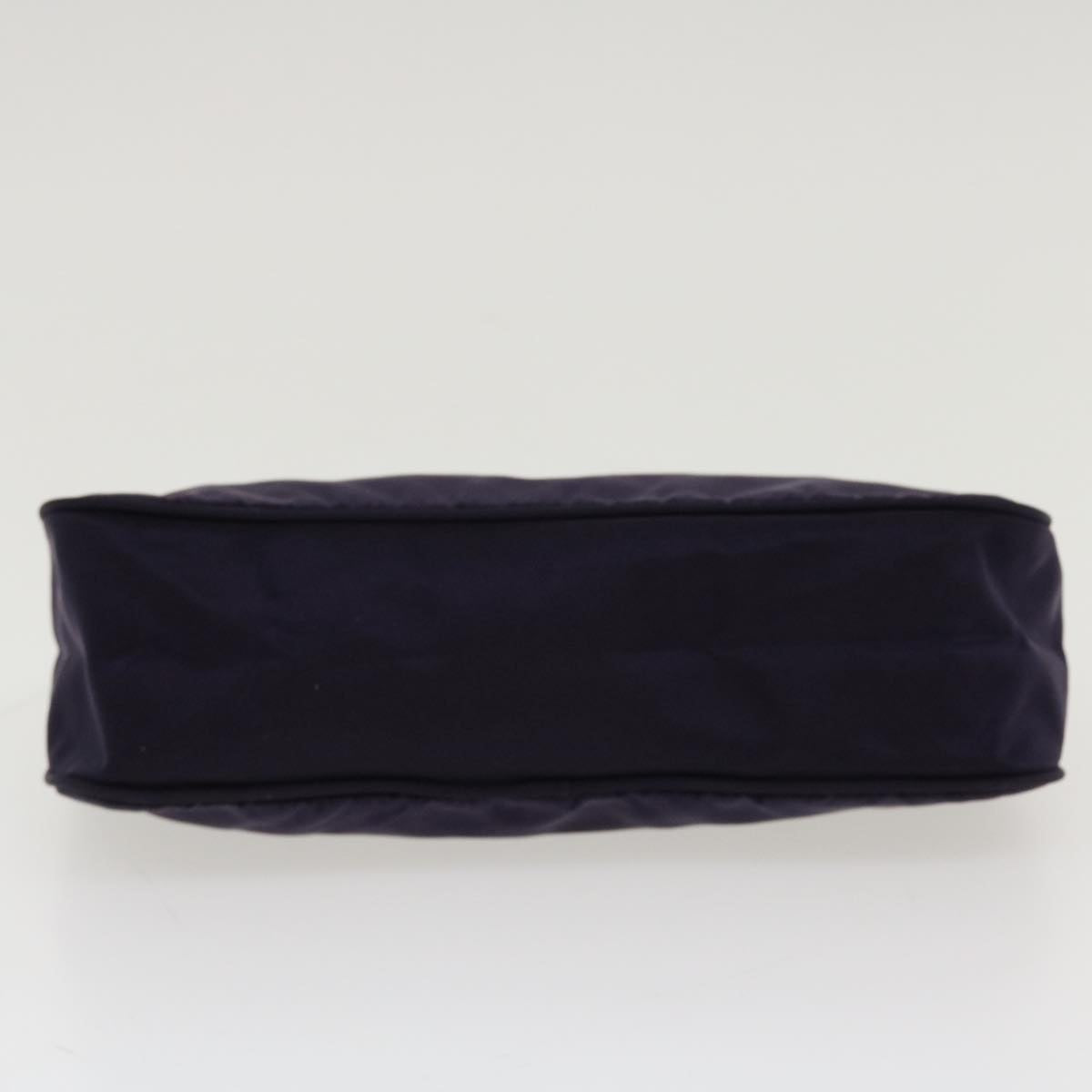 PRADA Accessory Pouch Nylon Purple  42092