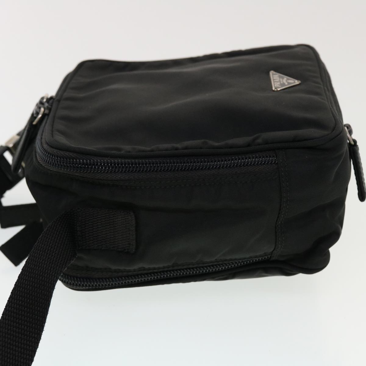 PRADA Shoulder Bag Nylon 3way Black  43222