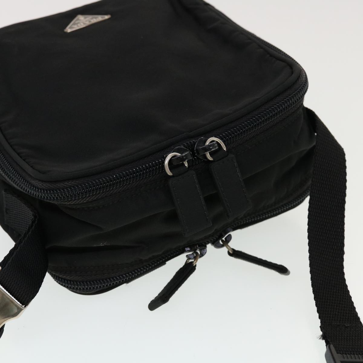 PRADA Shoulder Bag Nylon 3way Black  43222