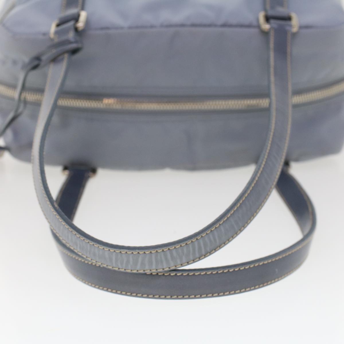 PRADA Shoulder Bag Nylon Blue  43518