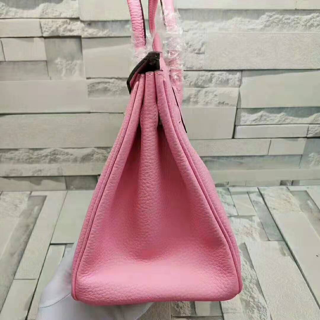 HM Birkin Pink For Women Gold Toned Hardware 14in/35cmÂ
