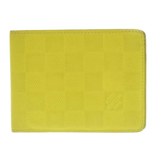 Louis Vuitton Yellow Canvas  wallet accessories