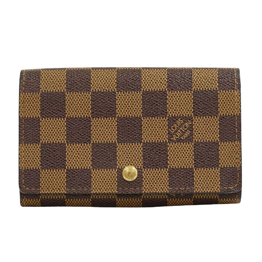 Louis Vuitton Brown Canvas Tresor wallet accessories