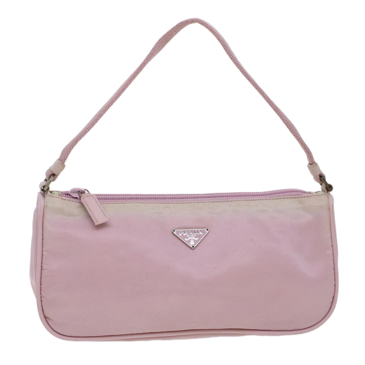 PRADA Accessory Pouch Nylon Pink  44801