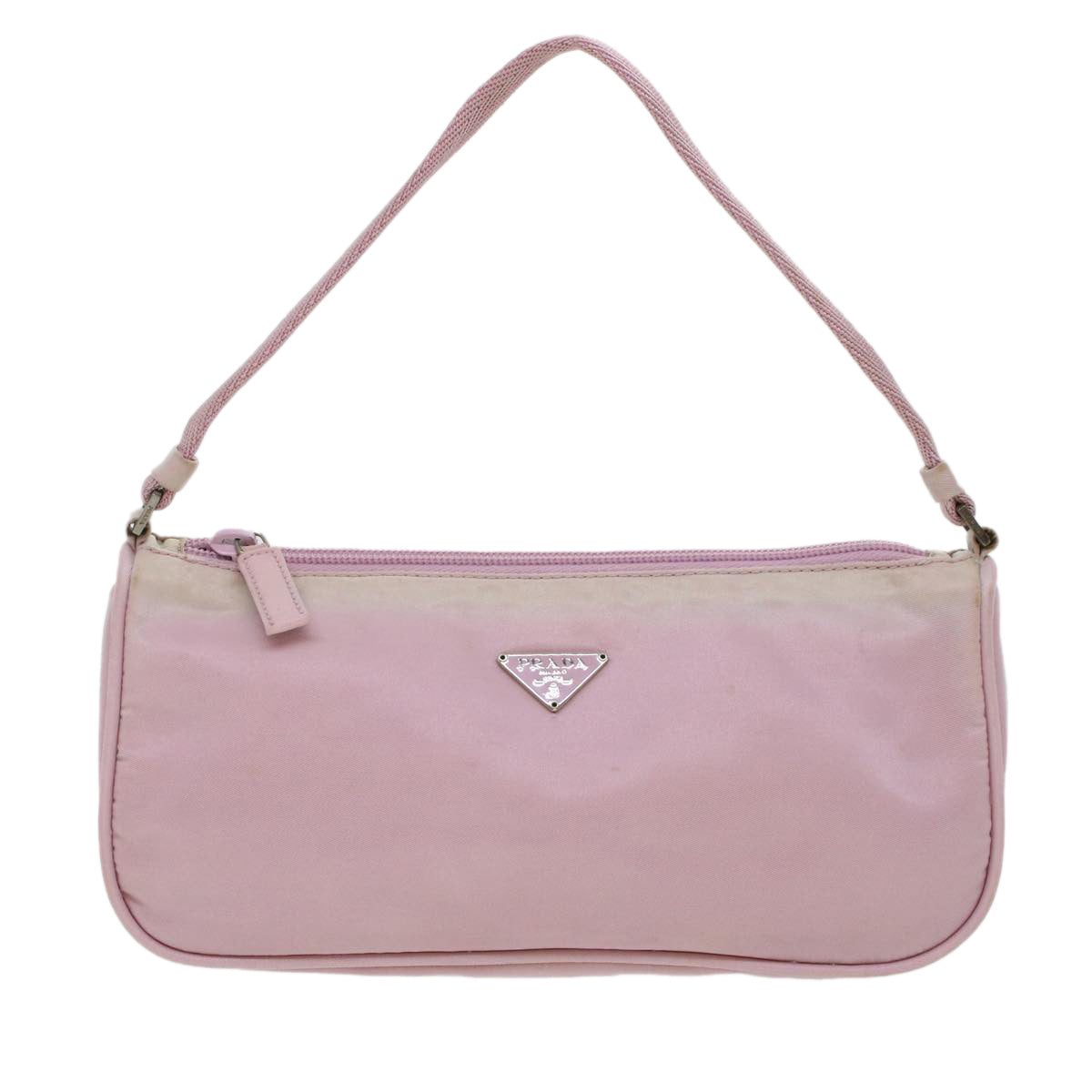 PRADA Accessory Pouch Nylon Pink  44801