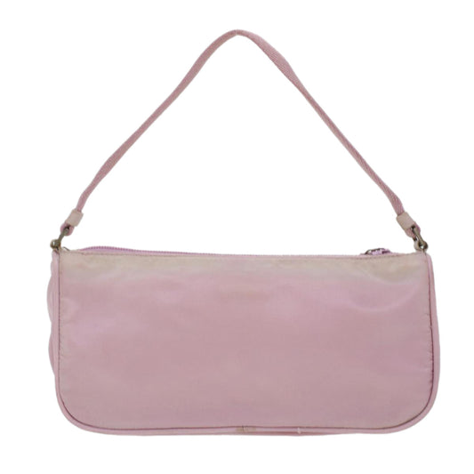 PRADA Accessory Pouch Nylon Pink  44801