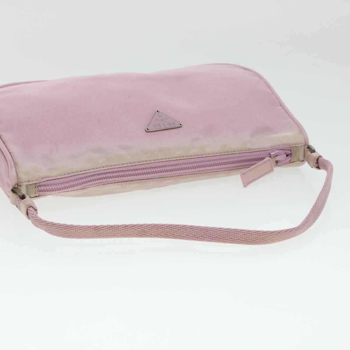 PRADA Accessory Pouch Nylon Pink  44801