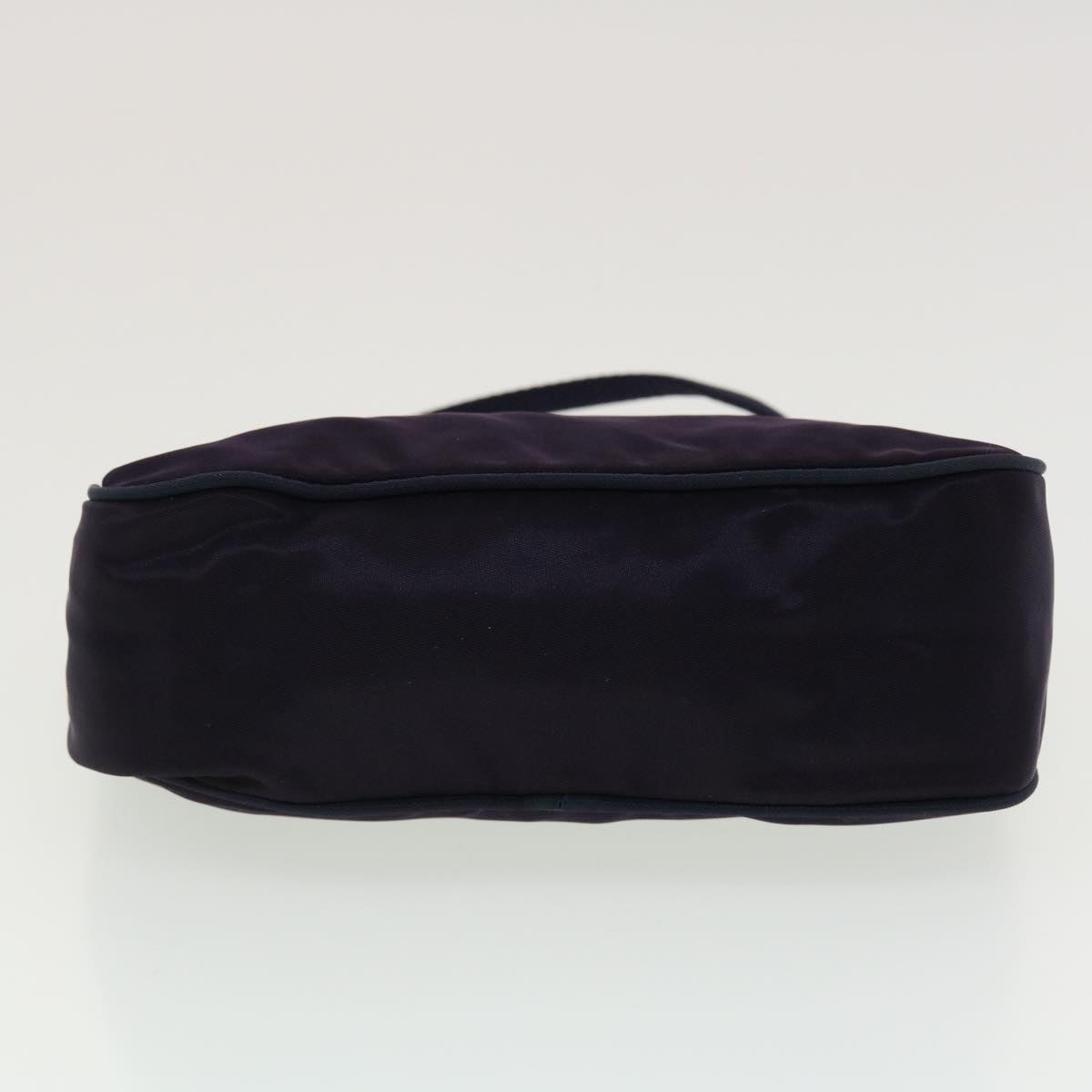 PRADA Accessory Pouch Nylon Purple  45187