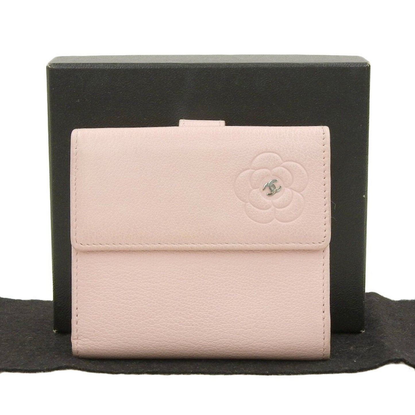 Chanel Pink Leather  wallet accessories