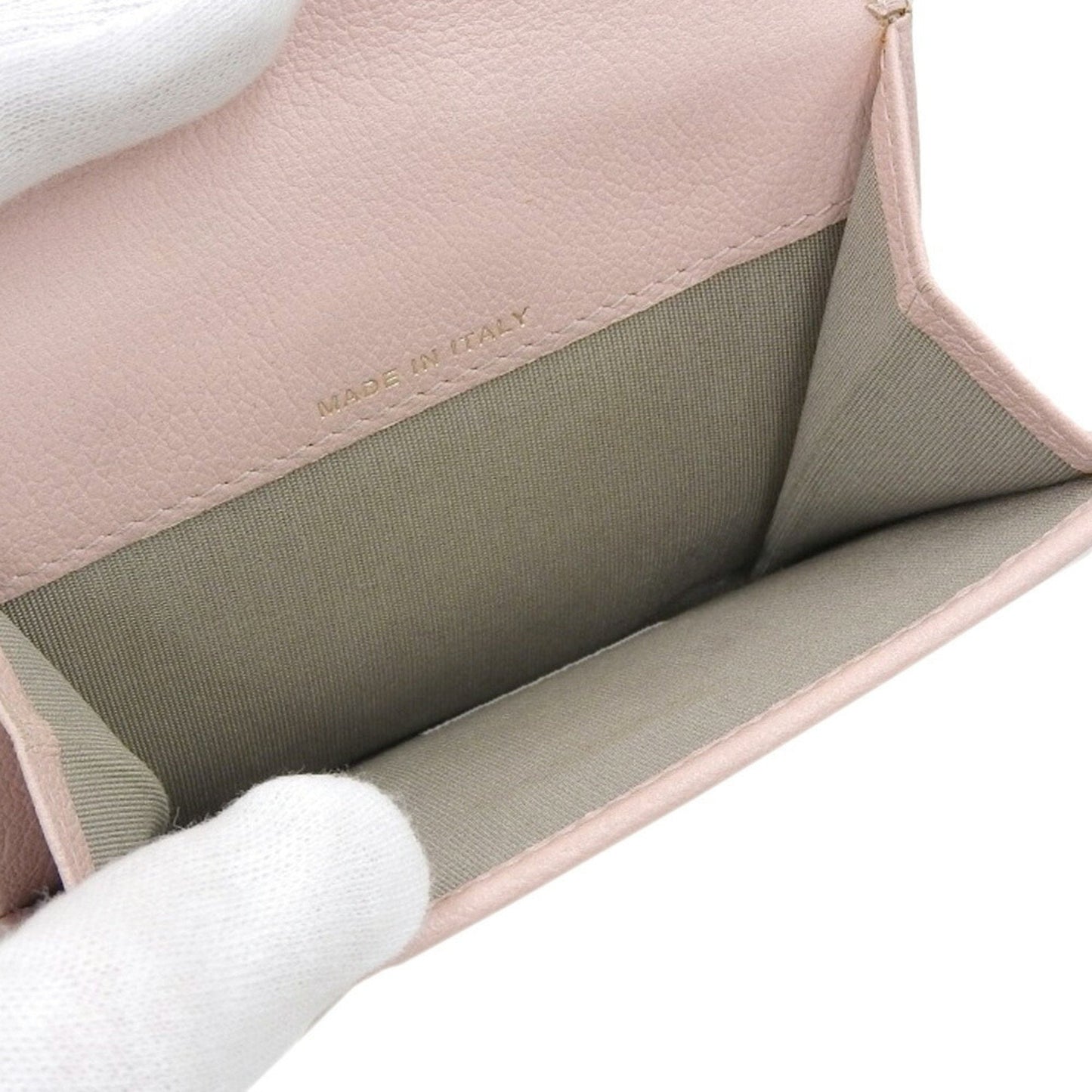 Chanel Pink Leather  wallet accessories