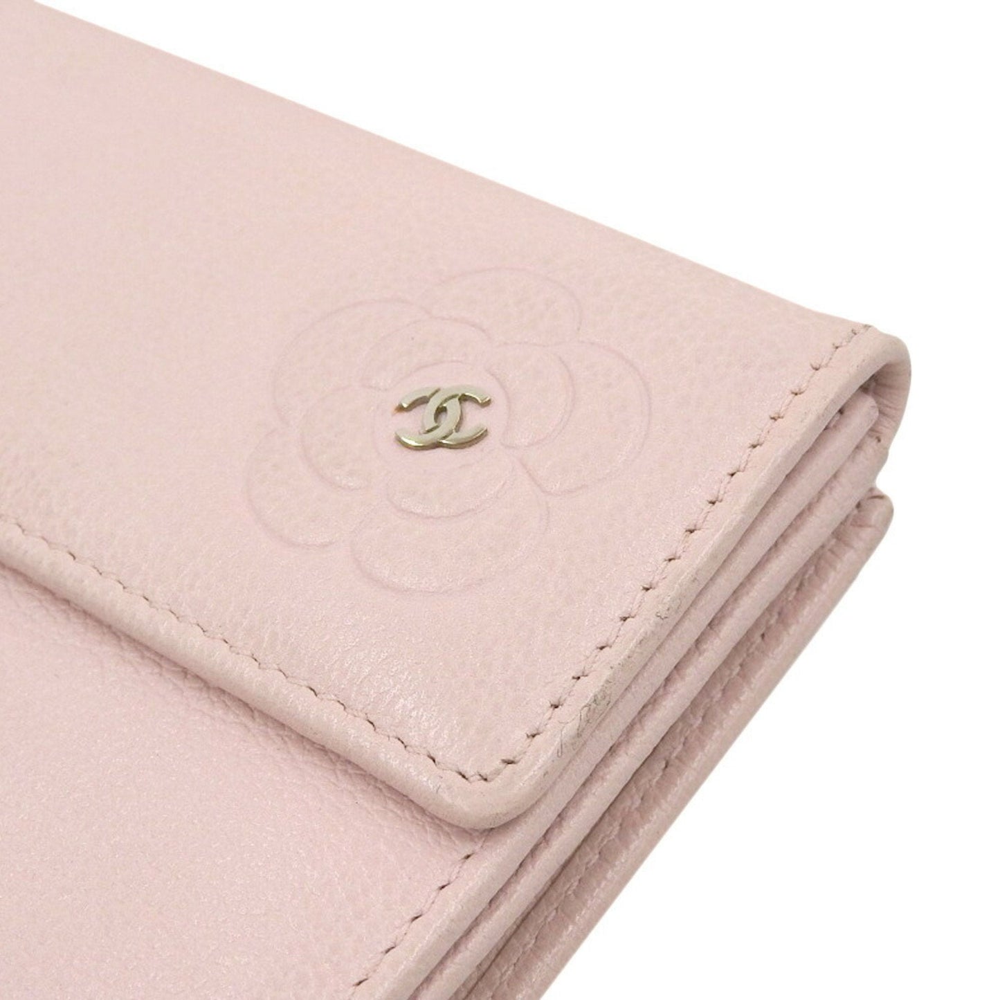 Chanel Pink Leather  wallet accessories