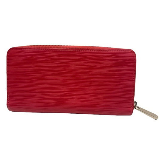 Louis Vuitton Red Leather Zippy wallet wallet accessories