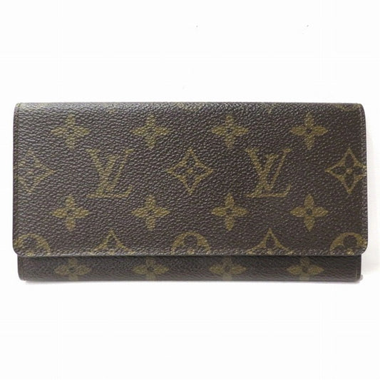 Louis Vuitton Brown Canvas Tresor wallet accessories