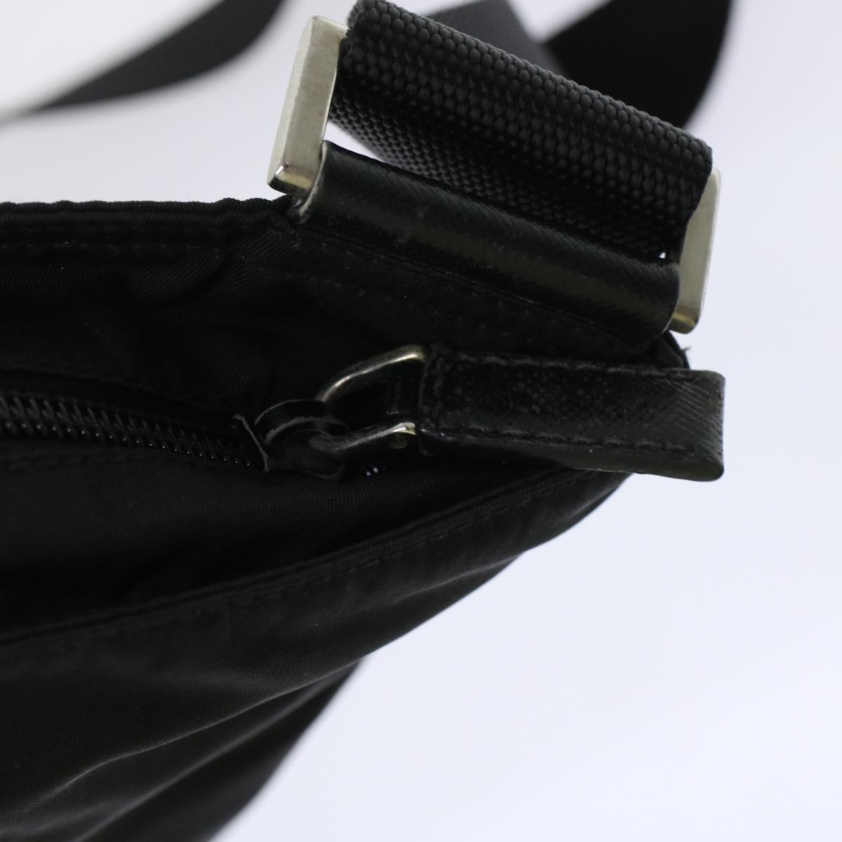 PRADA Shoulder Bag Nylon Black  45839