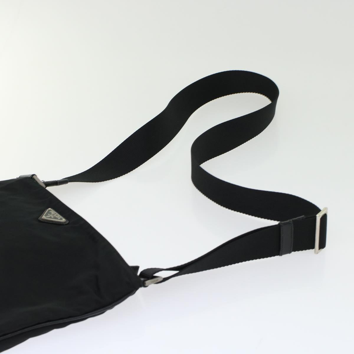 PRADA Shoulder Bag Nylon Black  45839