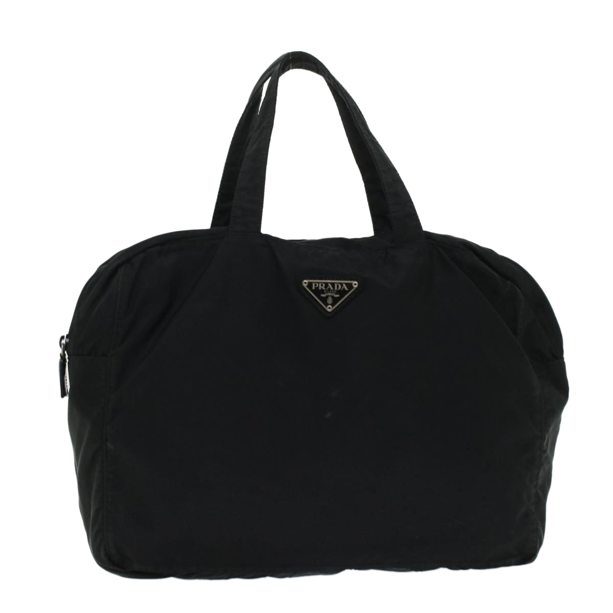 PRADA Hand Bag Nylon Black  45854