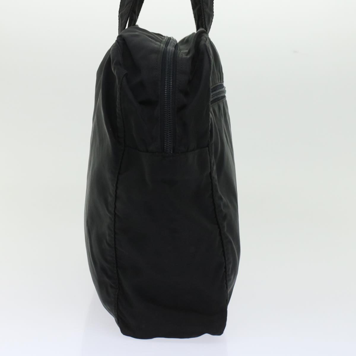 PRADA Hand Bag Nylon Black  45854