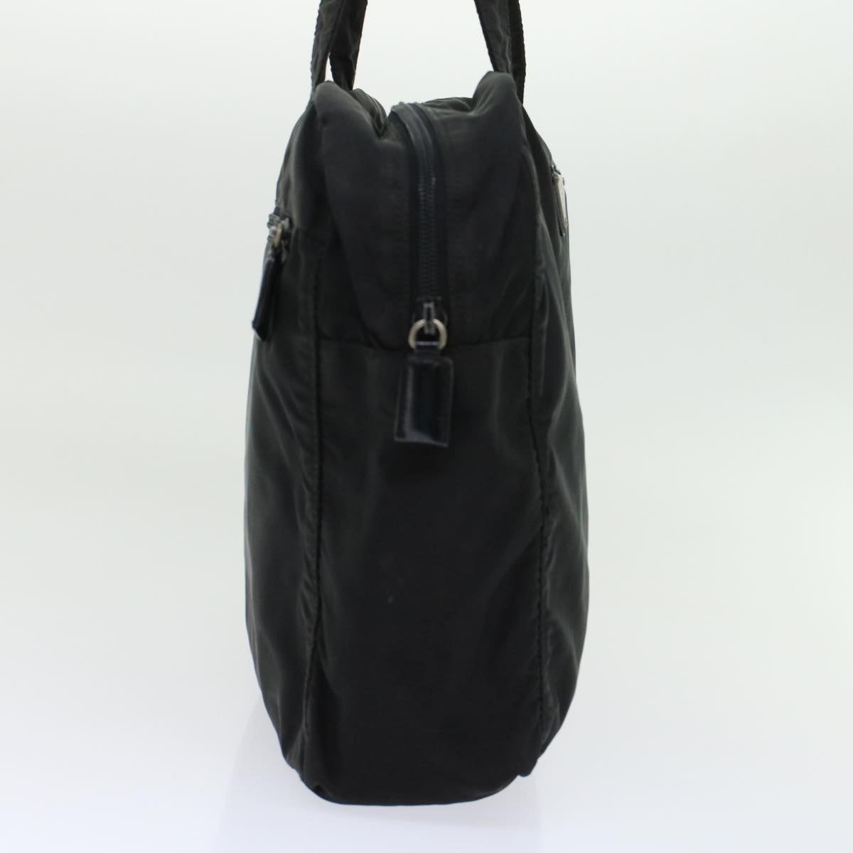 PRADA Hand Bag Nylon Black  45854